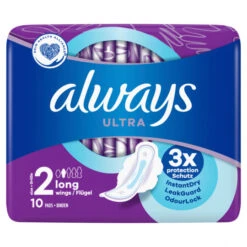Always® Ultra Long Mit Flügeln Damenbinden 10ST