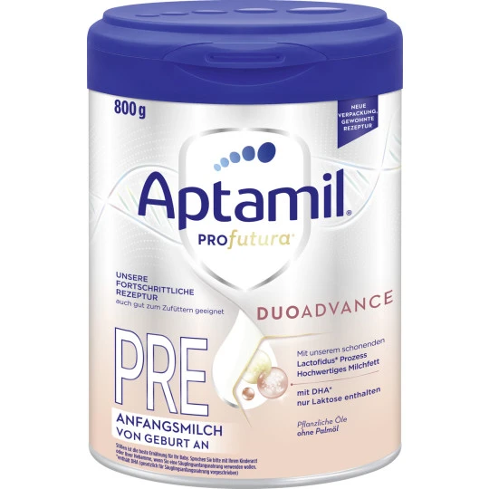 Aptamil Profutura Duo Advance Pre Von Geburt An 800G