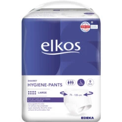 Elkos Diskret Hygiene-Pants Large 9ST